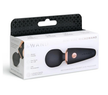 Load image into Gallery viewer, Le Wand Mini Micro Wand Black - Shower Friendly