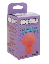 Load image into Gallery viewer, Mochi Silicone Mushroom Mini Vibe in Peach

